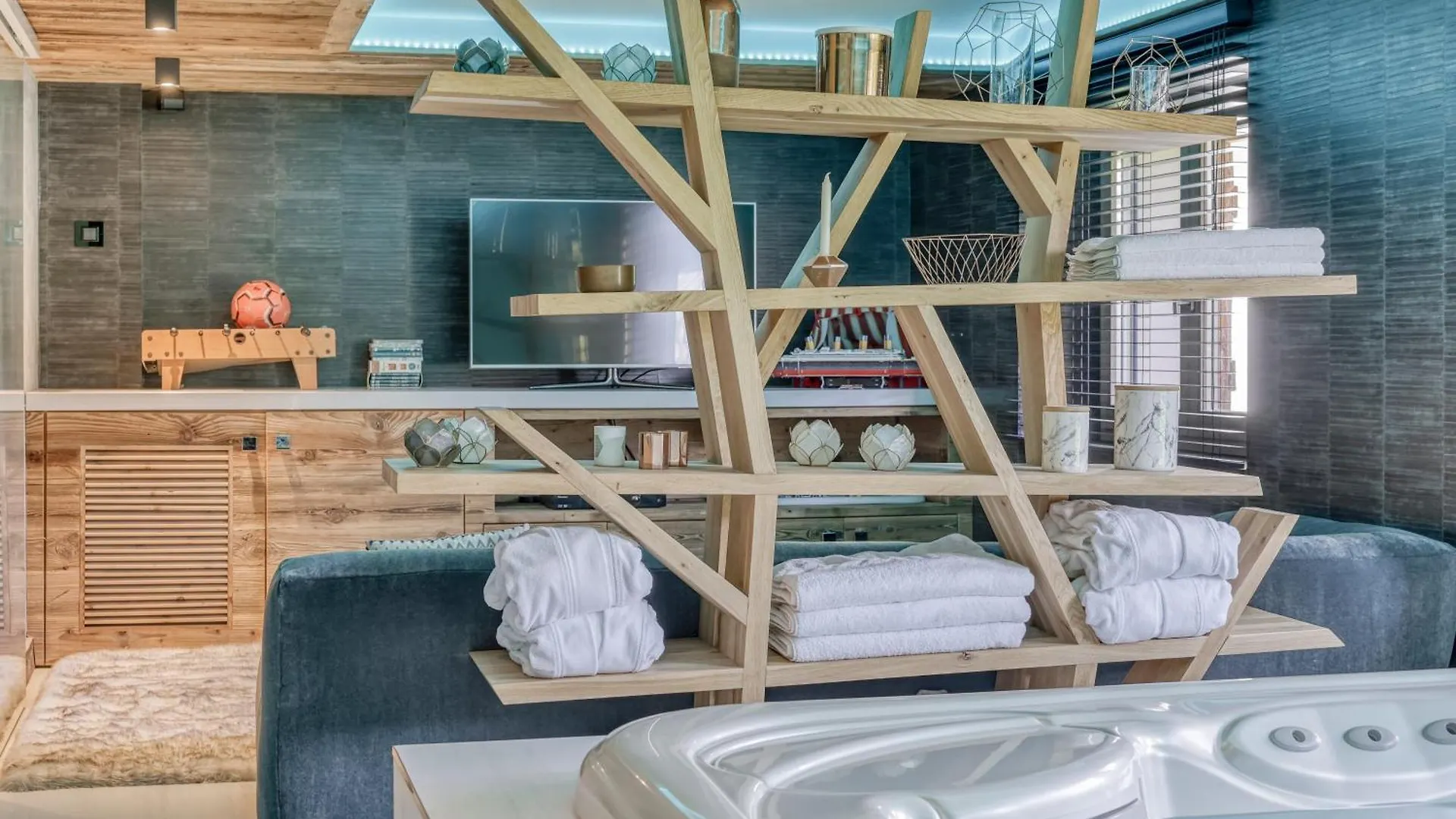 Chalet De Luxe Proche Du Village De 메게브 0*,